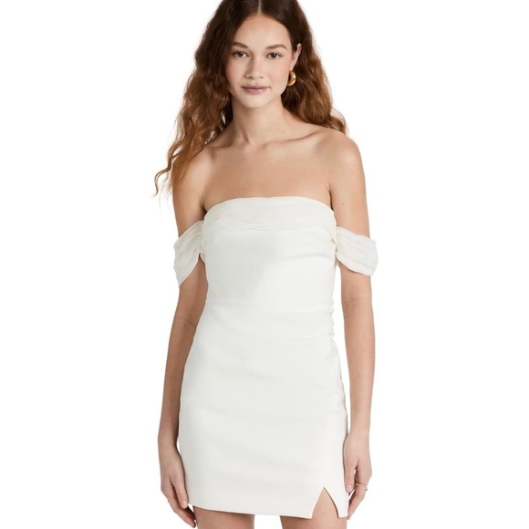NWT New Likely Paz Mini Dress in White Sz 4 - Picture 2 of 7